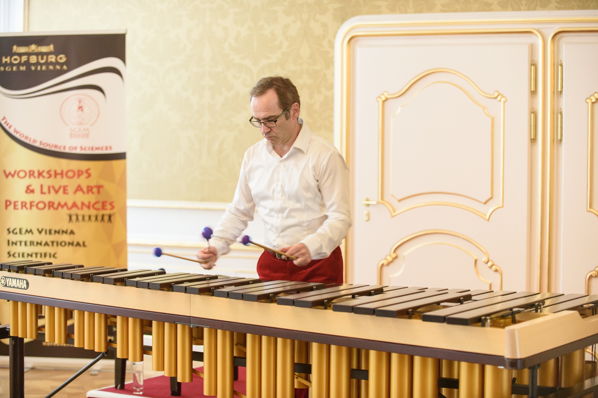 The Percussionist at Work