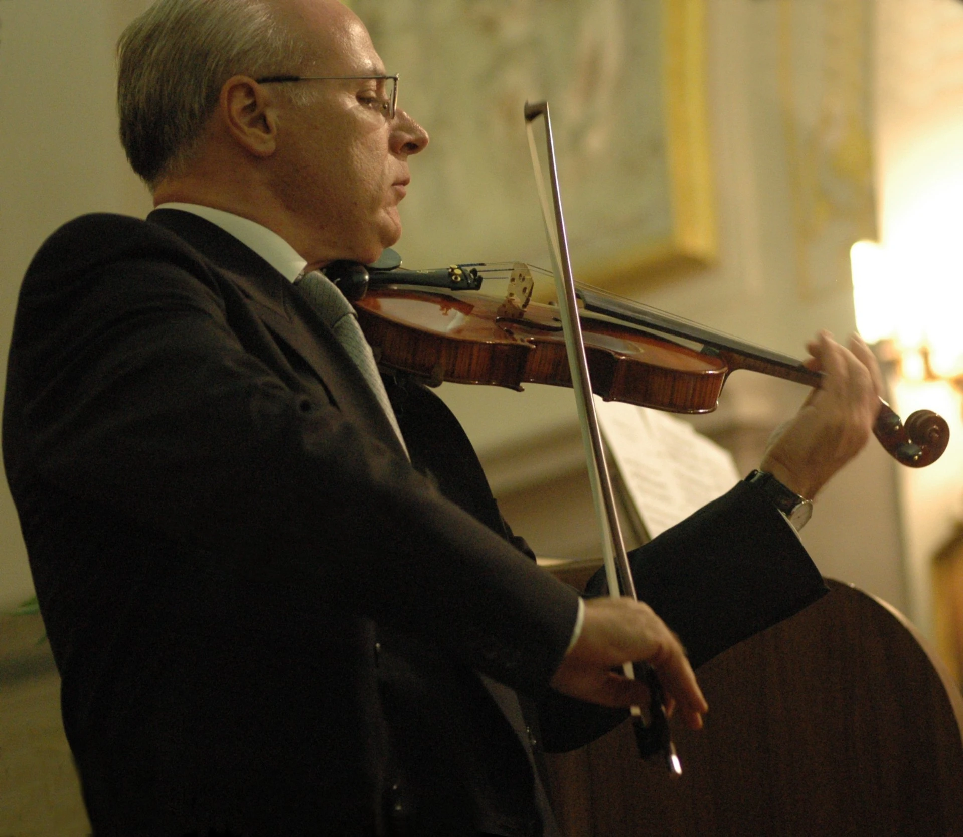Massimo de Bonfils in concert · photograph from his official website