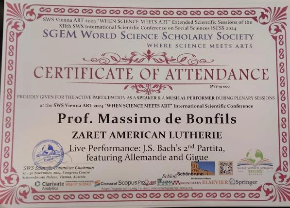 SWS Vienna Art 2024 · Certificate of Attendance