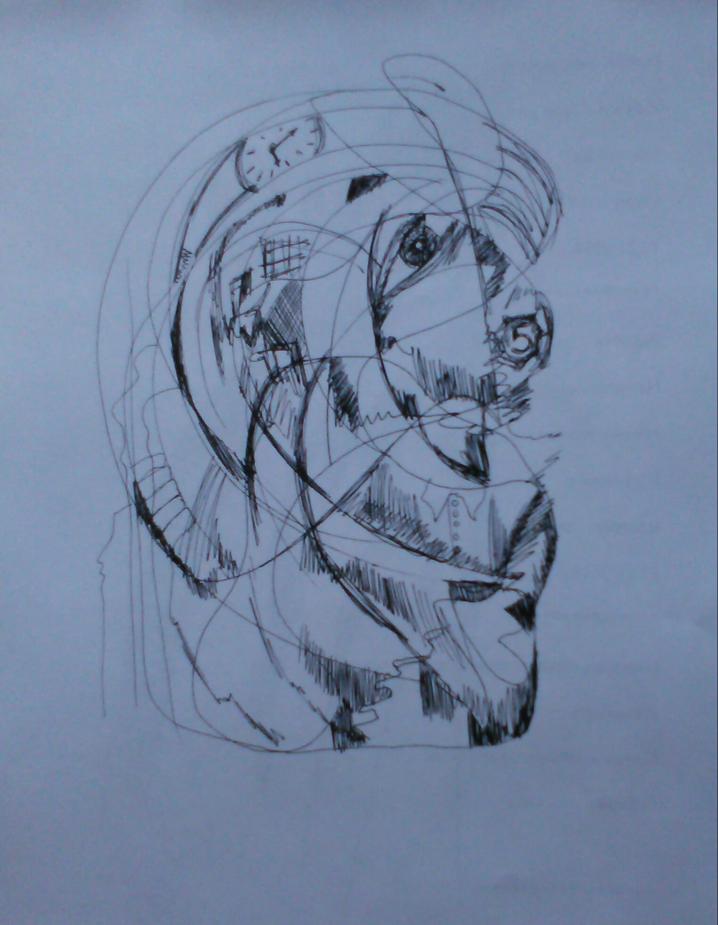 Drawing & collage — study 10 — Natalia Druzhinkina